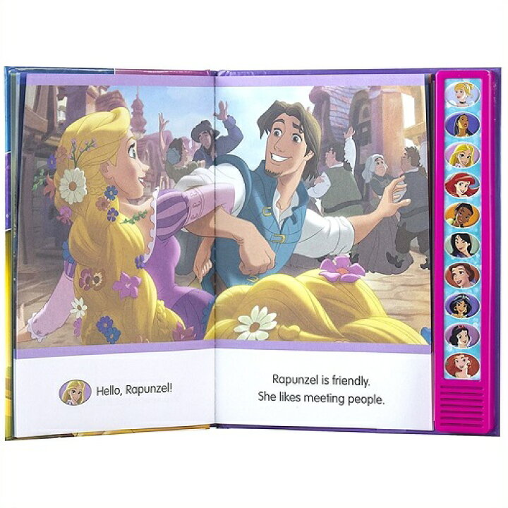 楽天市場 Disney Princess ディズニープリンセス サウンドブック I M Ready To Read Princess Friends Sound Book 英語音声 読み上げ 英語絵本 リーディング ａｊマート