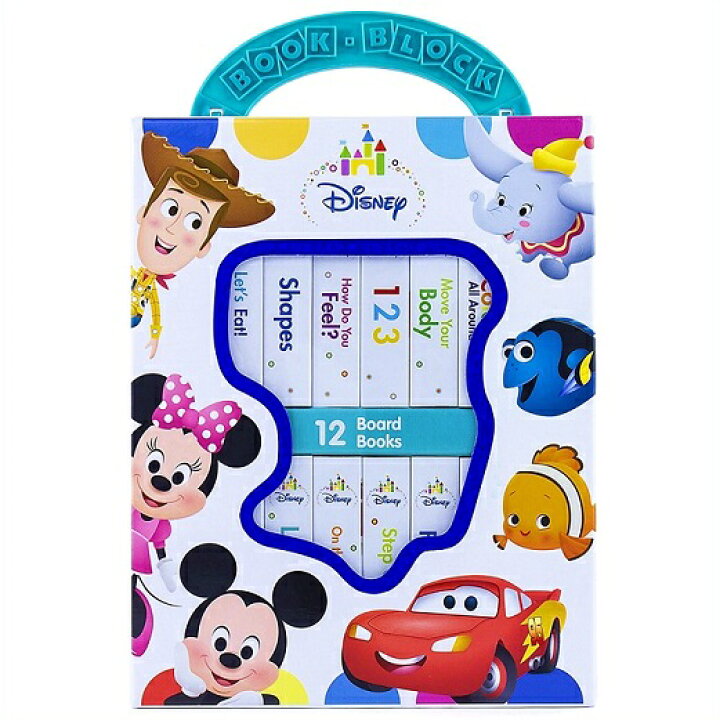 楽天市場 Disney ディズニー 英語絵本 12冊セット ベビーミッキー ミニー トイストーリー他 マイファースト ライブラリー 英語絵本 ミニサイズ ニモ カーズ ダンボ ａｊマート