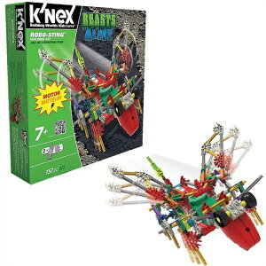yK'NEX/PlbNXz r[XgACu { XeBO rfBOZbg 157s[X Robo-Sting Building Set 13244//gݗ/ubN/p[cZbg//mߋ/Mtg/NX}X/v