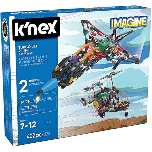 �yK'NEX/�P�l�b�N�X�z �^�[�{�W�F�b�g 2-in-1 �r���f�B���O�Z�b�g 402�s�[�X Turbo Jet - 2-in-1 Building Set - 402 Pieces 16004/�g�ݗ���/�u���b�N/�p�[�c�Z�b�g/��������/�m��ߋ�/�M�t�g/�N���X�}�X/�v���[