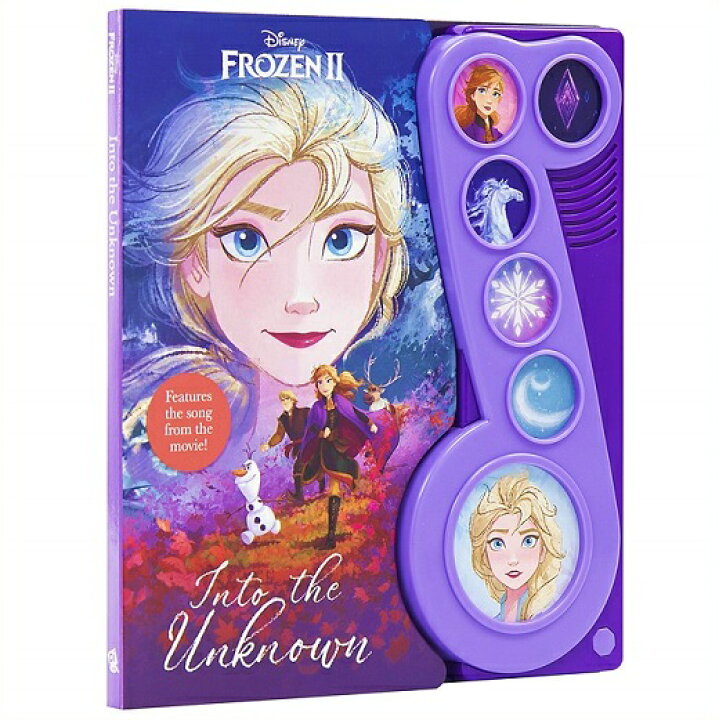 楽天市場 Disney Frozen 2 ディズニーアナと雪の女王 2 サウンドブック 英語絵本 イントゥジアンノウン Into The Unknown アナ雪 英語学習 歌 ミュージック ａｊマート