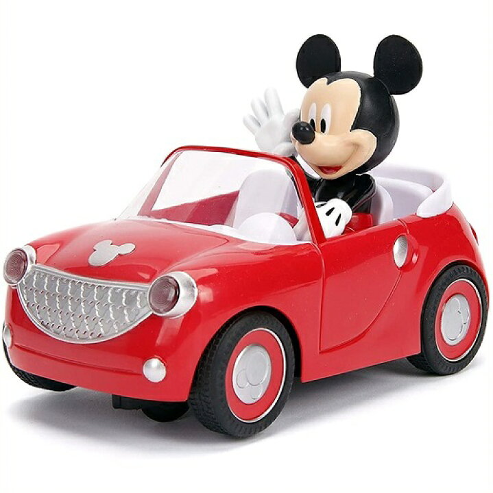 楽天市場 Jada Toys ジェイダトイズ Disney Junior ミッキーマウス クラブハウス ロードスター ラジコンカー リモコンカー ｒｃカー おもちゃ クリスマス 誕生日 車 フィギュア ａｊマート