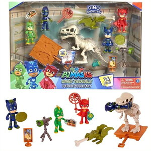 ǂ!pW}XN fBmgu fbNX tBMA Zbg 14s[XZbg PJ Masks Dino Trouble Deluxe 14-Piece Figure Set/
