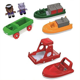 AquaPlay アクアプレイ ボートセット ライドオン Boat Set Ride-On おもちゃ/人形/クマ/カバ/ヨット水遊び/8700000272/ギフト/誕生日/プレゼント