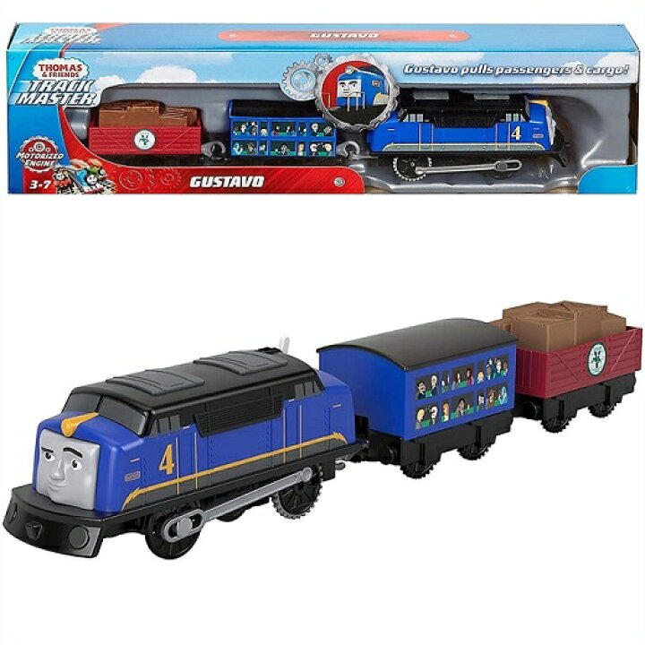 楽天市場 Fisher Price きかんしゃトーマス トラックマスター グスタボ Thomas Friends Fisher Price Trackmaster Gustavo Motorized Train プラレール ガスタボ おもちゃ Track Master トレイン 誕生日 クリスマス プレゼント ａｊマート