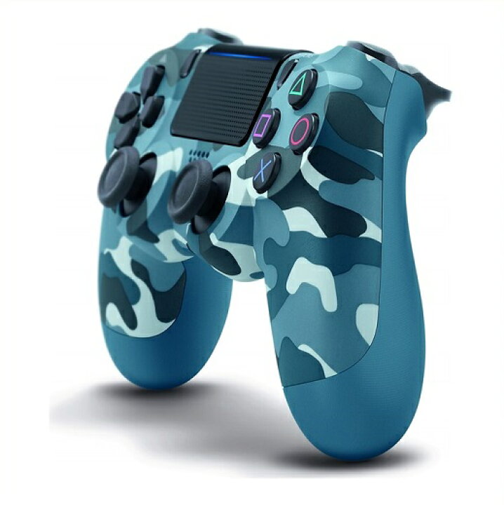 楽天市場 Ps4 純正 デュアルショック 4 Dualshock 4 ワイヤレスコントローラー ブルーカモフラージュ Playstation 4 無線 青迷彩 プレイステーション プレステ ａｊマート