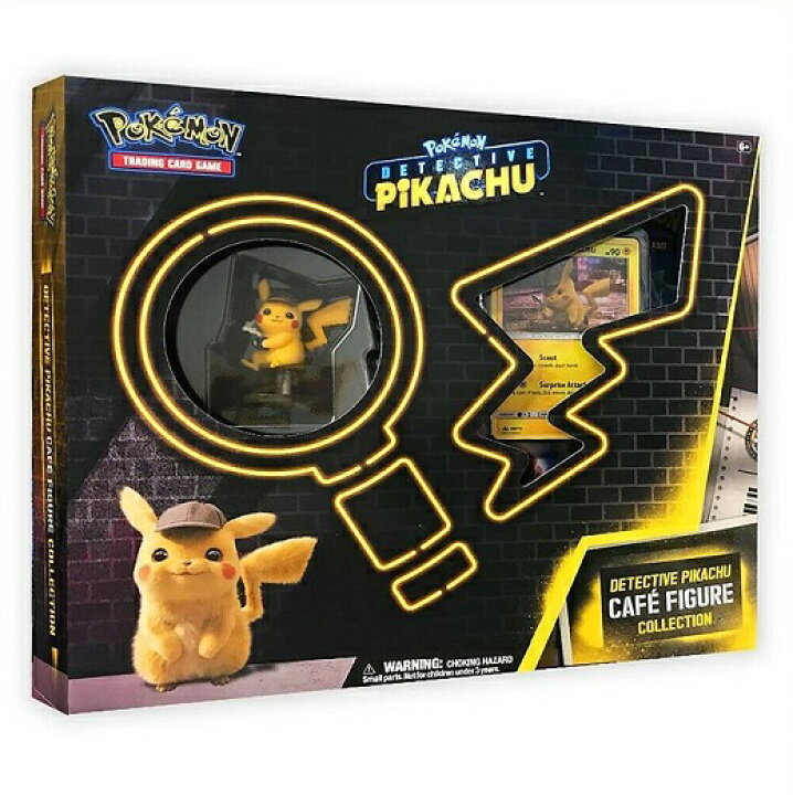 楽天市場】Pokemon TCG 名探偵ピカチュウ カフェ フィギュア 