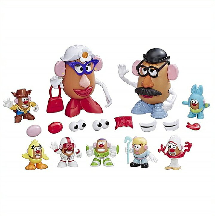楽天市場 トイストーリー 4 Mr Potato Head ミスター ポテトヘッド 61ピース以上のパーツ付き Toy Story 4 Andy S Playroom Potato Pack Playskool ポテトパック ディズニー クリスマス フィギュア 人形 ハスブロ ａｊマート