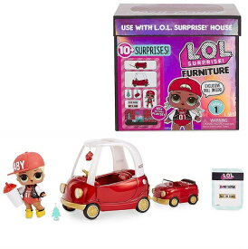 【L.O.L. Surprise 】 LOL サプライズ ファニチャー M.C.スワッグ Furniture Cozy Coupe with M.C. Swag & 10+ Surprises おもちゃ/人形/女の子用/プレゼント/lolサプライズ