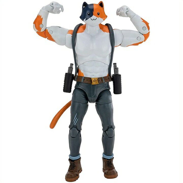 楽天市場 Fortnite フォートナイト ニャッスル レジェンダリーシリーズ ブロウラー フィギュア Legendary Series Figure Pack Brawlers Meowscles フィギュアパック ゲーム キャラクター ａｊマート
