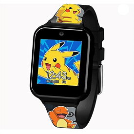 【Pokemon】 ポケモン タッチスクリーン スマートウォッチ ピカチュウ/Touch-Screen Smartwatch AZ/おもちゃ/時計/カメラ/自撮り/セルフィー/男の子用/プレゼント/