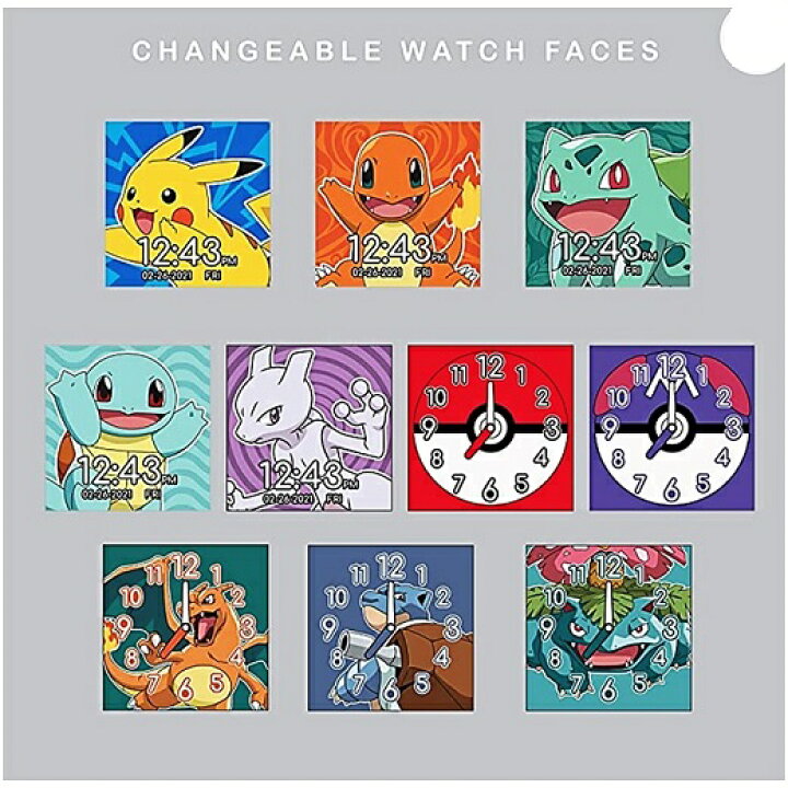 楽天市場 Pokemon ポケモン タッチスクリーン スマートウォッチ ピカチュウ Touch Screen Smartwatch Az おもちゃ 時計 カメラ 自撮り セルフィー 男の子用 プレゼント ａｊマート