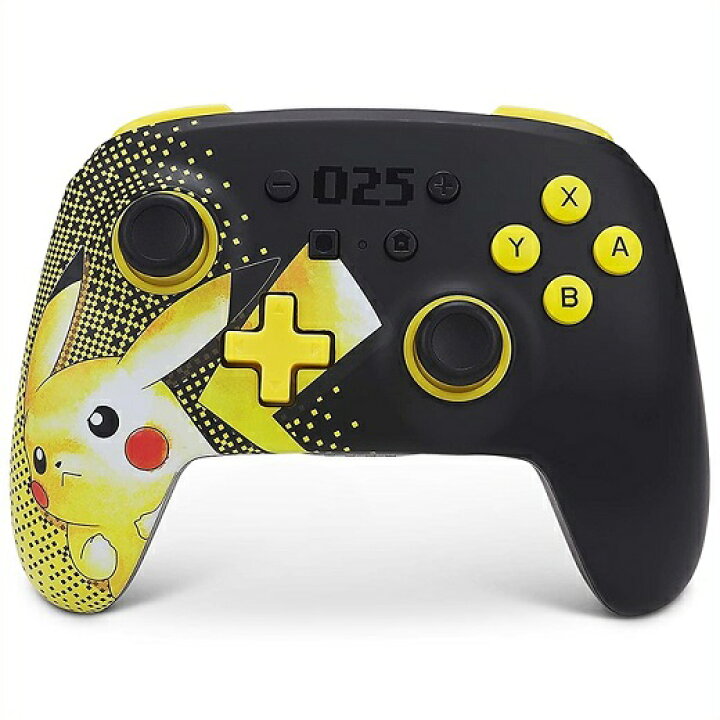 楽天市場 Nintendo Switch ニンテンドー スイッチ ワイヤレスコントローラー ポケモン ピカチュウ 025 Powera 任天堂 充電式 スウィッチ 無線 コントローラー ａｊマート