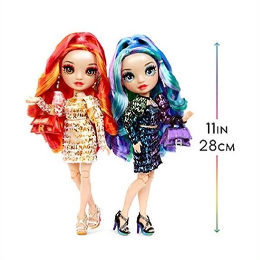 レインボーハイ スペシャルエディション ツインパック ファッションドール Rainbow High Special Edition Twin  (2-Pack) Fashion Dolls Laurel & Holly De'Vious /おもちゃ/女の子用/プレゼント/lol | ＡＪマート