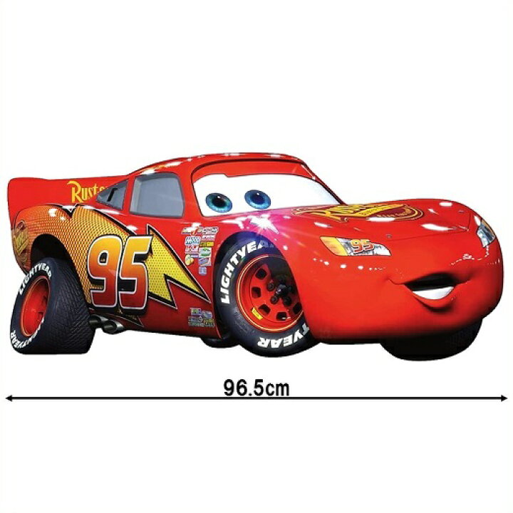 楽天市場 Roommates Disney Pixar Cars カーズ ライトニング マックイーン ウォールステッカー デカール Rmk1518gm ウォールシール 壁用 壁紙 ルームメイツ はがせる ａｊマート