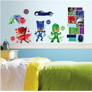 �yRoommates�z�yPJ Masks �z����ǂ��I�p�W���}�X�N �E�H�[���X�e�b�J�[ �f�J�[��/RMK3586SCS /�E�H�[���V�[��/�Ǘp/�ǎ�/���[�����C�c/�͂�����