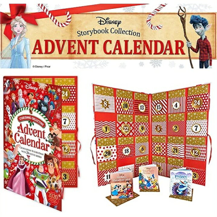 楽天市場 ディズニー ストーリーブックコレクション 年 アドベントカレンダー 英語絵本24冊入り Disney Storybook Collection Advent Calendar キャラクター クリスマス 誕生日 カウントダウン ａｊマート