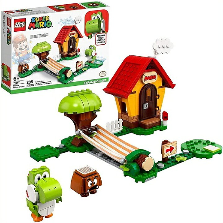 楽天市場】レゴ(LEGO) スーパーマリオ ヨッシー と マリオハウス 71367 