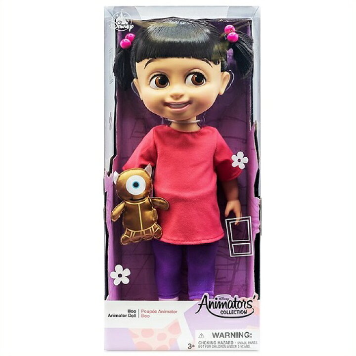 楽天市場 Disney ディズニー アニメーターコレクション ブー Animators Collection Boo Doll モンスターズインク 人形 アニメータードール フィギュア おもちゃ 女の子用 ドレス クリスマス プレゼント ａｊマート