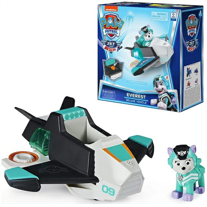 楽天市場 Paw Patrol パウパトロール ジェット トゥ ザ レスキュー エベレスト デラックス 変形ビークル ライト サウンド Paw Patrol Jet To The Rescue Everest Deluxe Transforming Vehicle フィギュア おもちゃ プレゼント ａｊマート