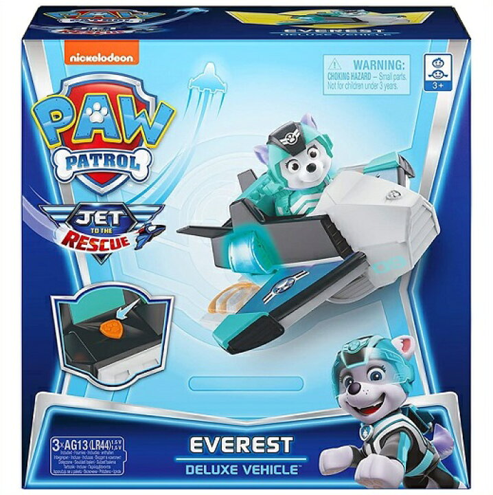 楽天市場 Paw Patrol パウパトロール ジェット トゥ ザ レスキュー エベレスト デラックス 変形ビークル ライト サウンド Paw Patrol Jet To The Rescue Everest Deluxe Transforming Vehicle フィギュア おもちゃ プレゼント ａｊマート