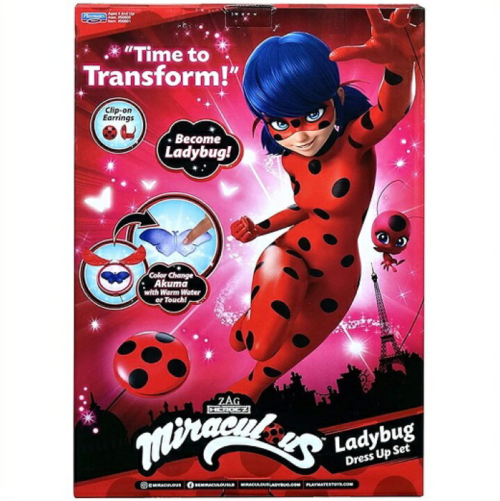 楽天市場】Rubies Miraculous Ladybug ミラキュラス ドレスアップ 