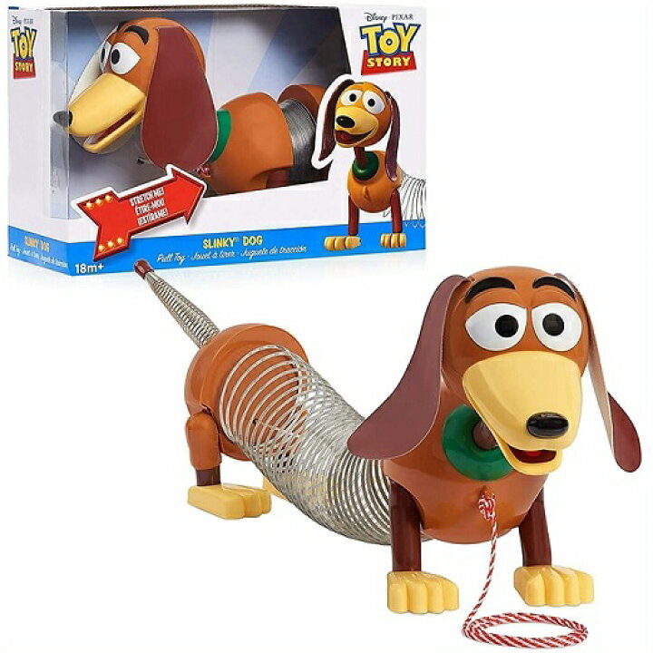 楽天市場 Disney Pixar トイストーリー Toy Story スリンキードッグ トイストーリー フィギュア 人形 Dog 犬 実物大 プルトイ Alex ａｊマート