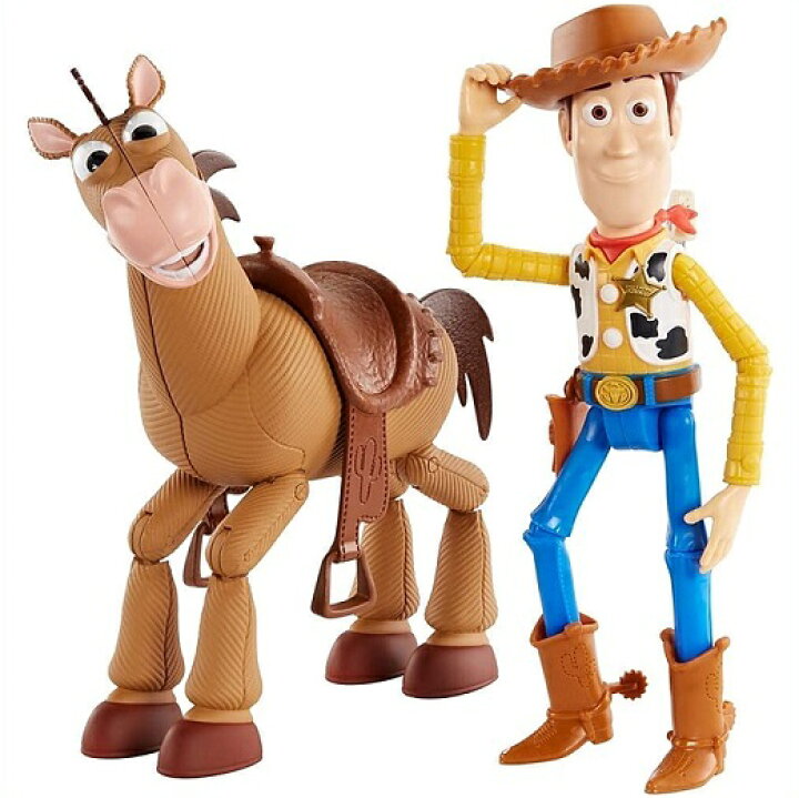 楽天市場 Disney Pixar Toy Story トイストーリー ウッディ ブルズアイ フィギュアセット トイストーリー 人形 25th フィギュア ａｊマート