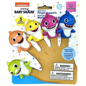 Baby Shark Finger Puppets xr[V[N wl` 5Zbg xCr[V[N/tBK[pybg/l`/tBMA/mߋ/C/oXgC/LN^[