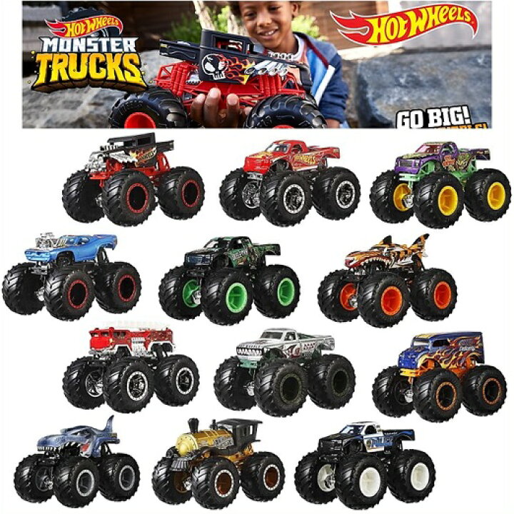 楽天市場】Hot Wheels ホットウィール モンスタートラック  