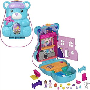 |[[|Pbg efBxAp[X vCZbg tBMA/LN^[//NX}X/a/Polly Pocket Teddy Bear Purse Playset