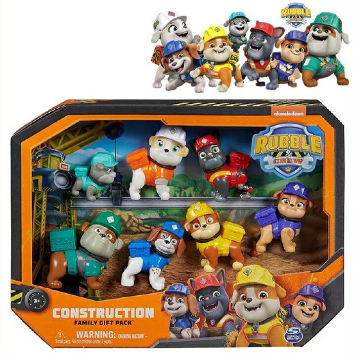 楽天市場】【Paw Patrol パウパトロール】 ラブル＆クルー ファミリー 