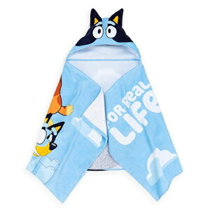 �yBluey �u���[�C�z �t�[�h�t���^�I�� Soft Cotton Hooded Bath Towel Wrap ���b�v�^�I��/�o�X�^�I��/�v�[��/�C/�j�̎q�p/�v���[���g/