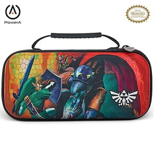 【Nintendo Switch or Switch Lite】 ニンテンドー スイッチ&スイッチライト 有機EL 兼用 ゼルダの伝説 プロテクションケース リンクVSガノンドール/トラベルケース/任天堂/キャリングケース/PowerA
