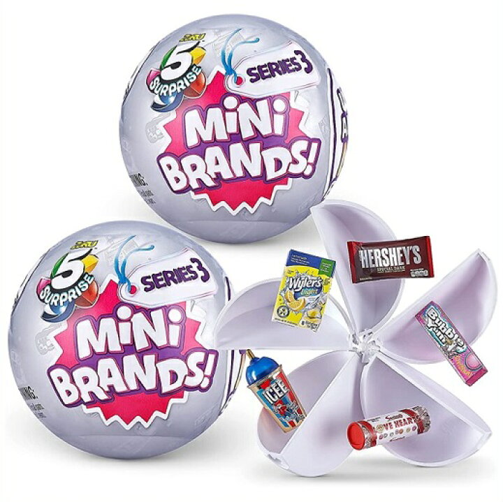 楽天市場】【5 Surprise 】 Mini Brands ミニブランズ ミステリー 