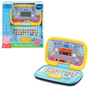 yVTechz ybpsbO vCX}[g bvgbv Peppa Pig Play Smart Laptop pwK/P/TEh/t[Y/L[{[h/p\R/PC