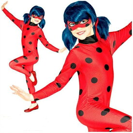 Rubies Official Miraculous Ladybug ミラキュラス レディバグ コスチュームとアイマスクのセット 7〜8歳用 公式/子供用/ハロウィン/コスプレ/パーティー/なりきりグッズ/衣装/てんとう虫