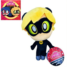 Miraculous Ladybug ミラキュラス レディバグ＆シャノワール シャノワール 15cm ぬいぐるみ chibi/キャラクター/プラッシュトイ