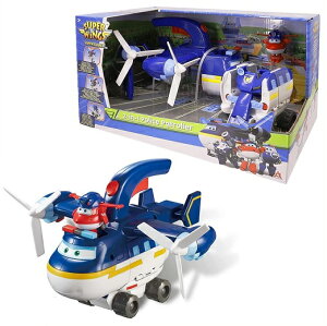 Super Wings X[p[EBOX 2-1 |X pg[[ 2-in-1 Police Patroller |[ƃWFbg gXtH[}[ /tBMA//{bg/s@/ԗ/X[p[ECOX/
