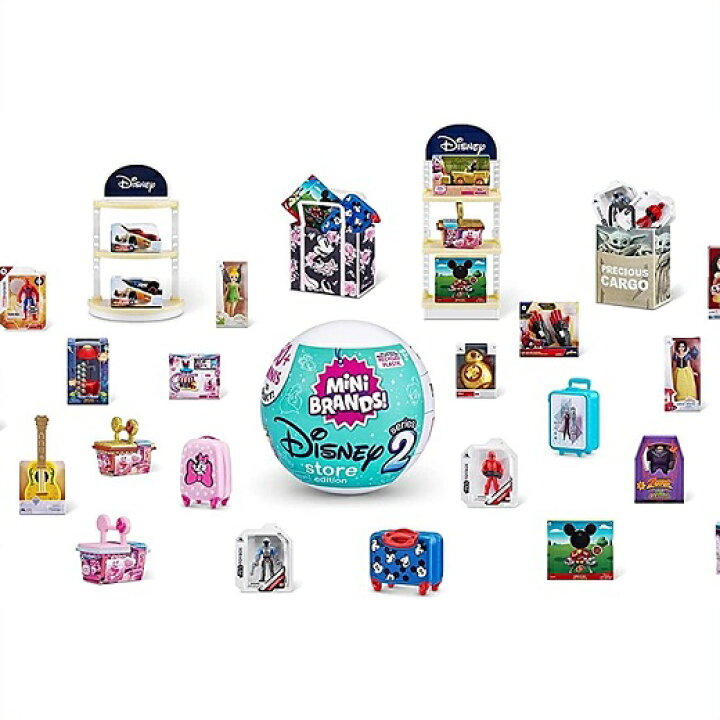 楽天市場】【5 Surprise 5サプライズ 】 Mini Brands Disney ミニ 