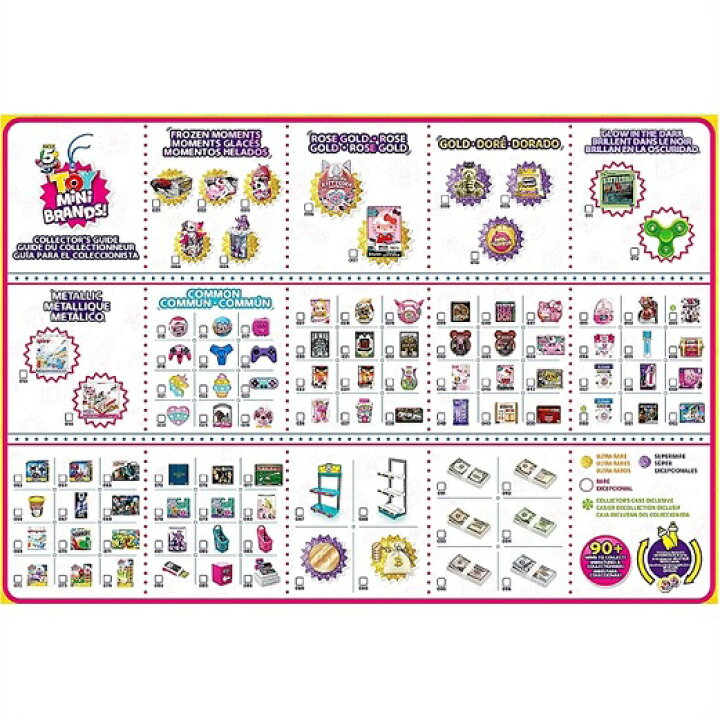 楽天市場】【5 Surprise 】 Mini Brands ミニブランズ ミステリー 
