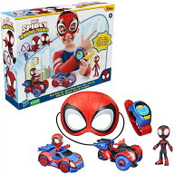 【Spidey】 スパイディとアメージングフレンズ スーパースパイディセット ロールプレイ おもちゃの車のセ…