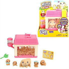 【Little Live Pets 】 リトルライブペット ママサプライズミニ リトルバニー/おもちゃ/女の子用/プレゼント/お誕生日/クリスマス/ぬいぐるみ/サプライズ/赤ちゃん