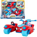 【Spidey スパイディ】 スパイディ チームスプリット・レーサー 3IN1 変形ビークル /スパイダーマン /スパイディとすごいなかまたち/ディズニー/マーベル/ミニカー/トランスフォーム/