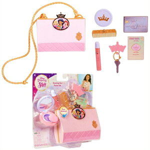 【Disney Princess】 ディズニー プリンセス スタイルコレクション メイクアップ ブラッシュコンパクトとシックなクロスボディ財布/トートバッグ/おもちゃ/クリスマス/誕生日