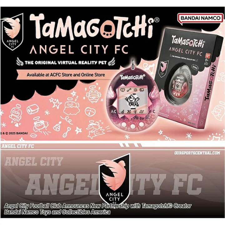 楽天市場】Tamagotchi Angel City FC たまごっち エンジェルシティ FC 