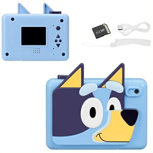 �yekids Bluey�z �u���[�C �L�b�Y �f�W�J�� �r�f�I�^��Ɠ����f�W�^���X�e�b�J�[�t/SD�J�[�h�t/�f�W�^���J����/�L�b�Y�J����/���[�r�[