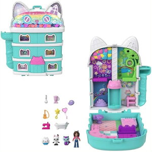 Polly Pocket |[[|Pbg Mr[̃h[nEX }CNh[vCZbg/RpNg/tBMA/}e/Gabbyfs Dollhouse//NX}X/a