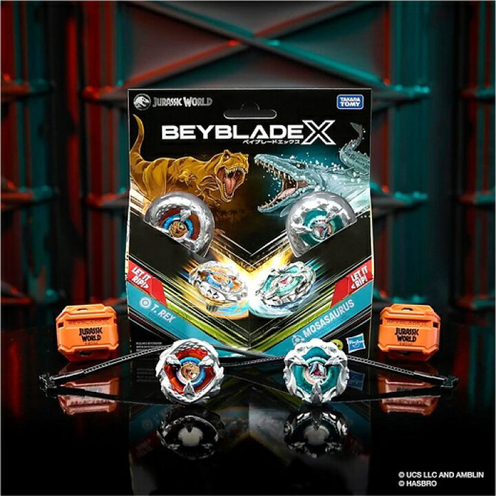 楽天市場】【BEYBLADE X】 ベイブレード X ジュラシック ワールド 