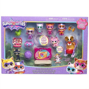 yDisney Junior Super Kittiesz fBYj[ WjA X[p[LeB[Y X[p[Ch fbNX tBMA 15_Zbg//v[g/Just Play/X[p[ LeB[